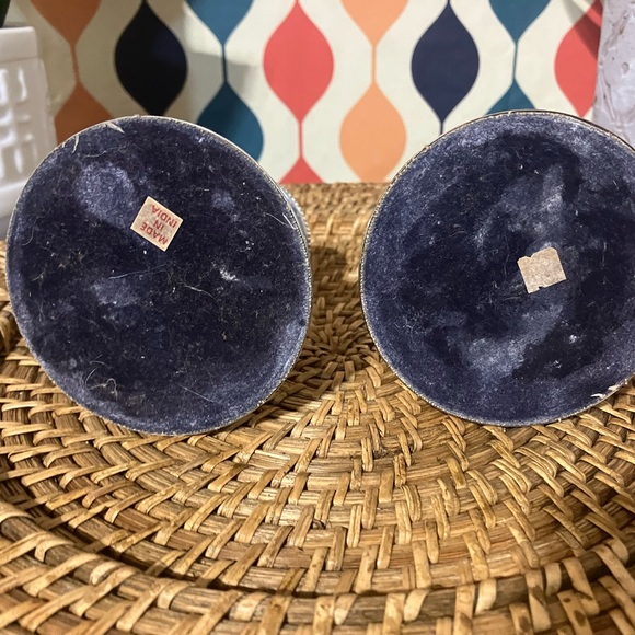 Pair of Vintage Silver-Plated Candlestick Holders - Picture 7 of 10